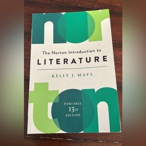 The Norton Introduction To Literature 13th edition With Access Code